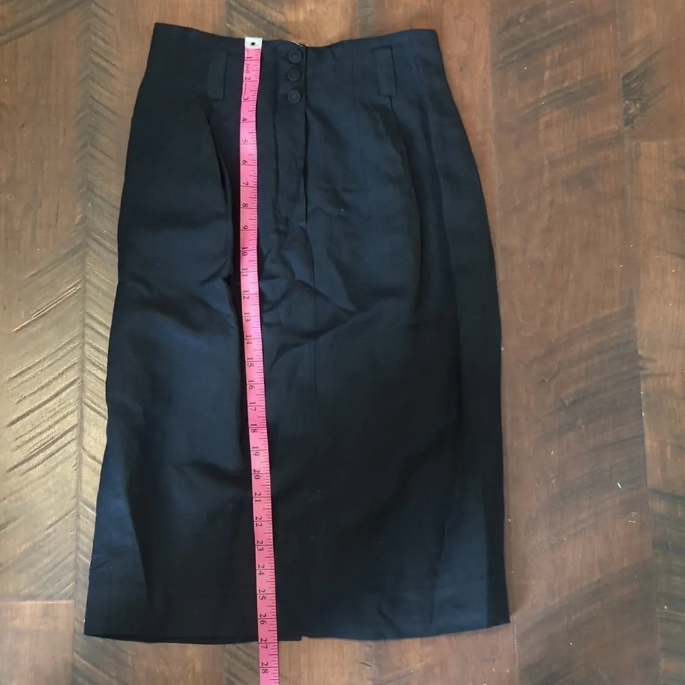 Mondi Black and Cream‎ Geometric Skirt Suit, EU 36